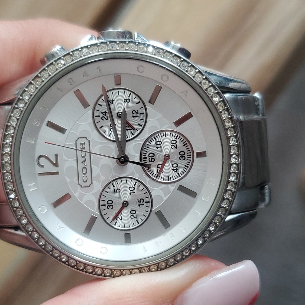 Coach Sterling silver women's watches - Picture 4 of 5